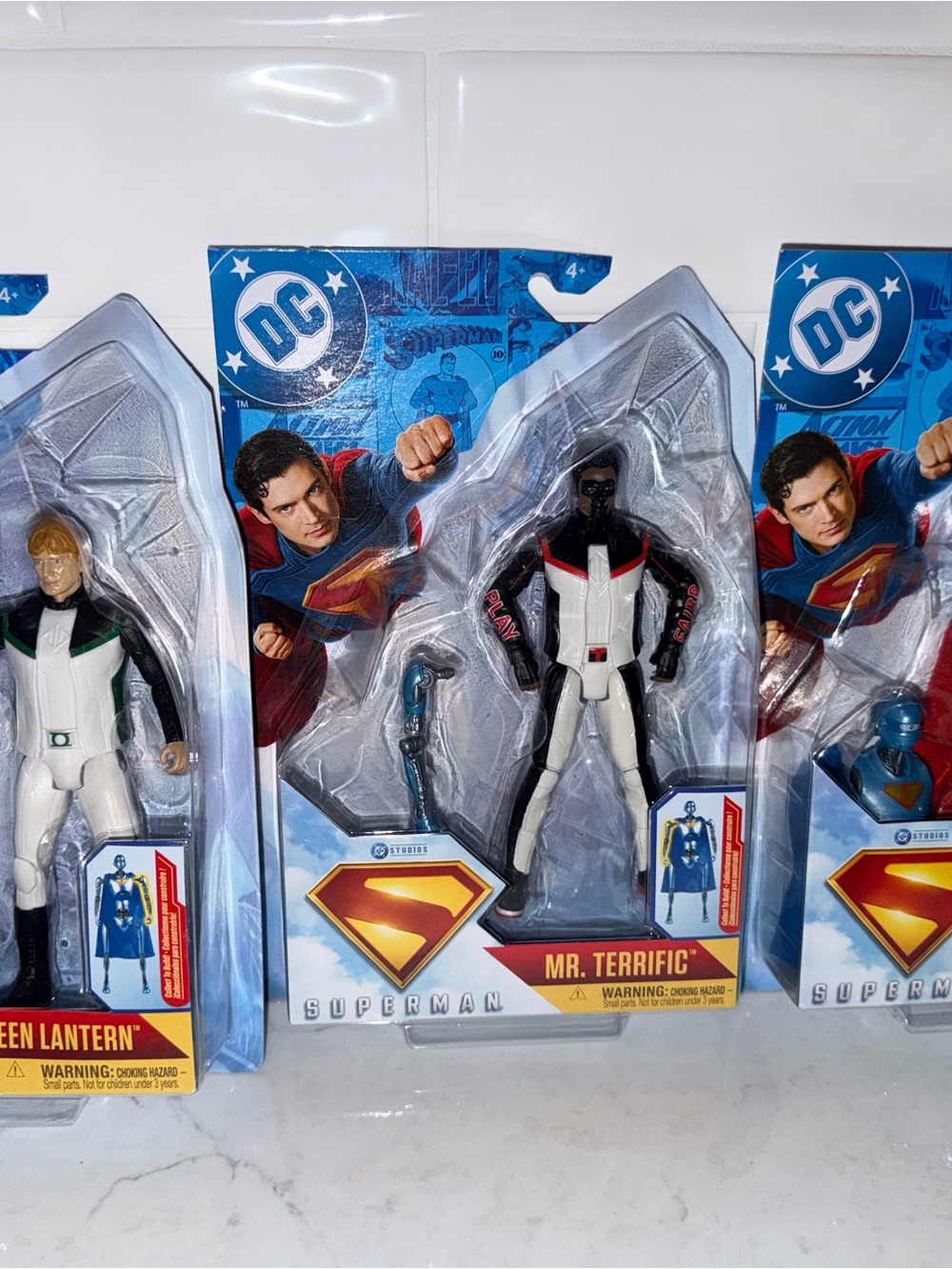 DC Mr. Terrific Action Figure - White, Black, Red